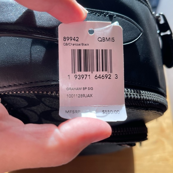 Authentic Coach Men’s Backpack - Picture 10 of 10